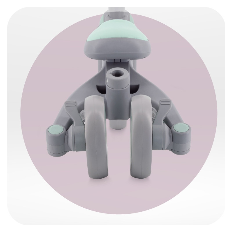 Дитячий триколісний велосипед 4 в 1 SOLIVIA MoMi ROTR00018 green