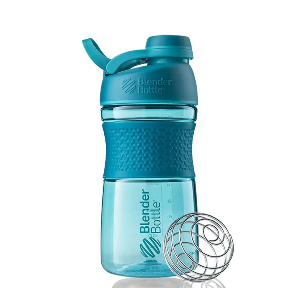Шейкер спортивний SportMixer Twist BlenderBottle Twist 20oz Teal блакитний