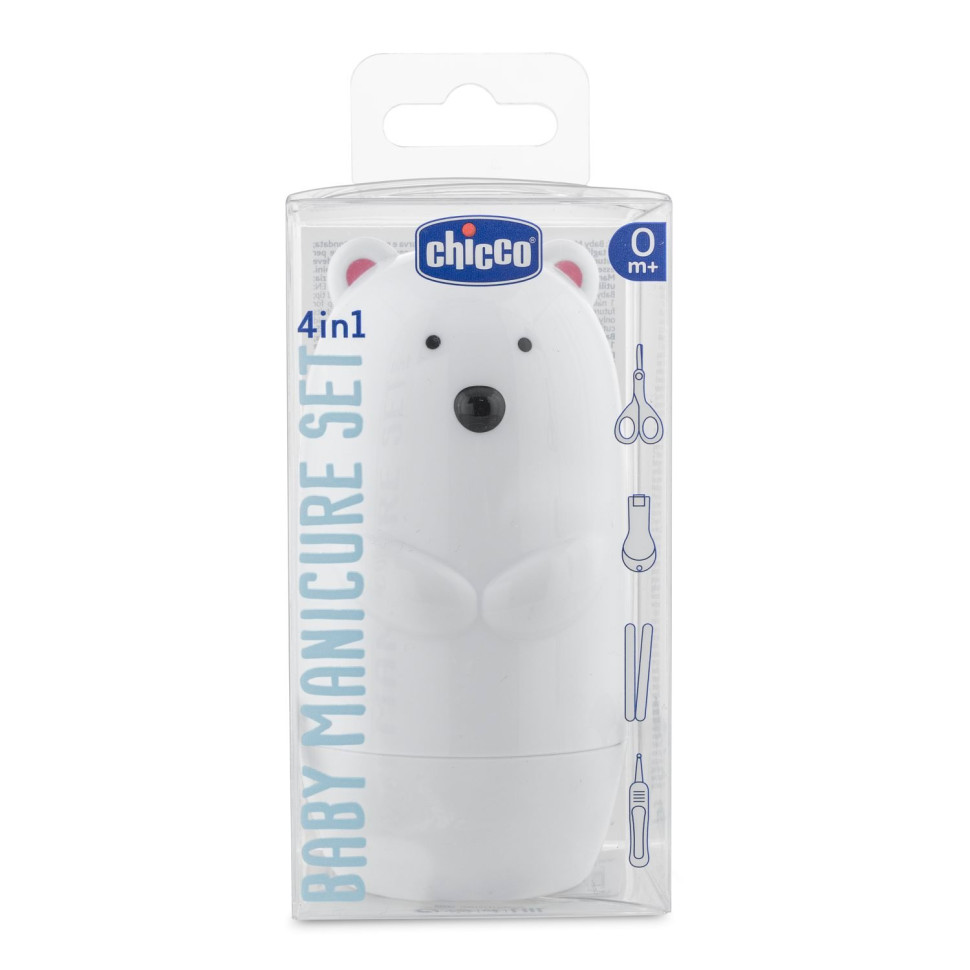 Дитячий манікюрний набір Polar bear Chicco 10731.10, 4 в 1
