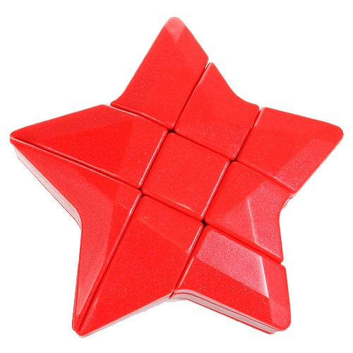 Зірка Рубика Червона 3x3 (Red Star Cube) YJ8620 red