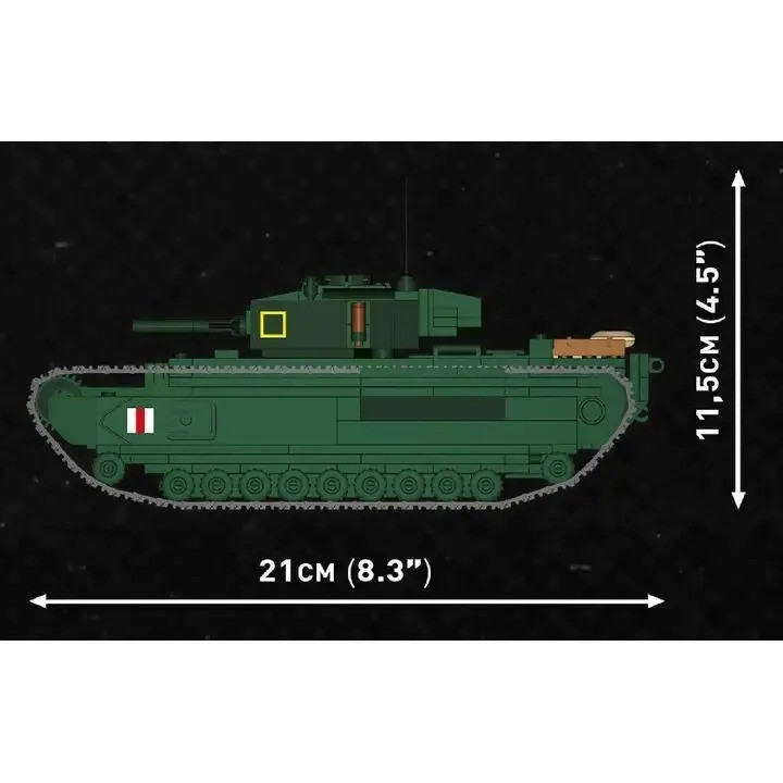 Конструктор Танк Mk III Черчилль 