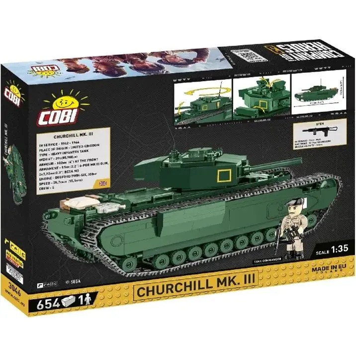 Конструктор Танк Mk III Черчилль 