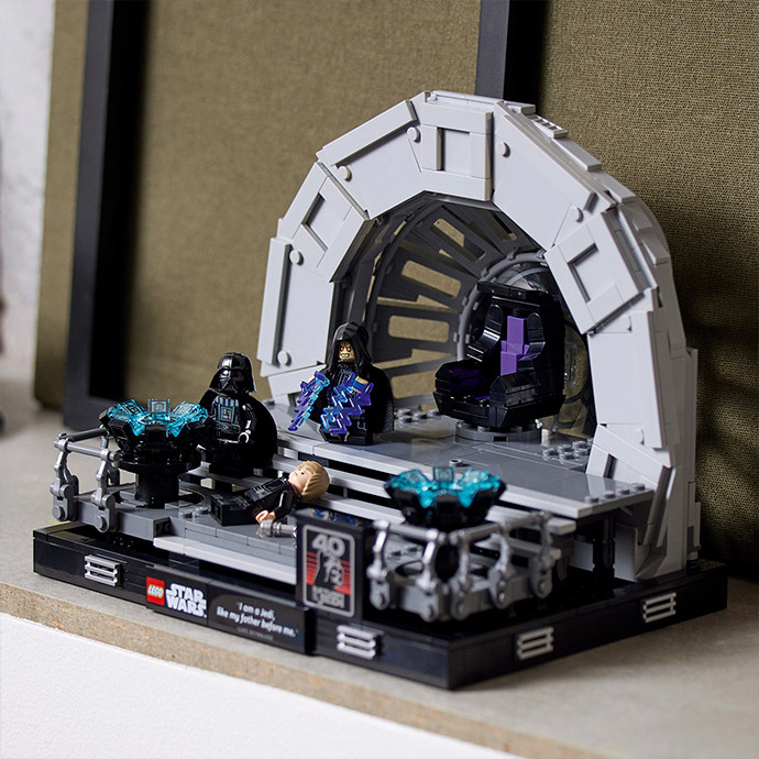 Конструктор LEGO Star Wars™ Діорама: Тронна зала імператора 75352, 807 деталей 