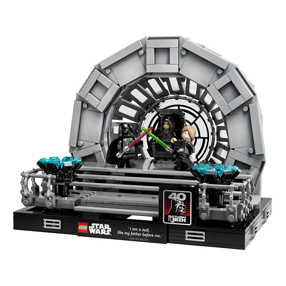 Конструктор LEGO Star Wars™ Діорама: Тронна зала імператора 75352, 807 деталей 
