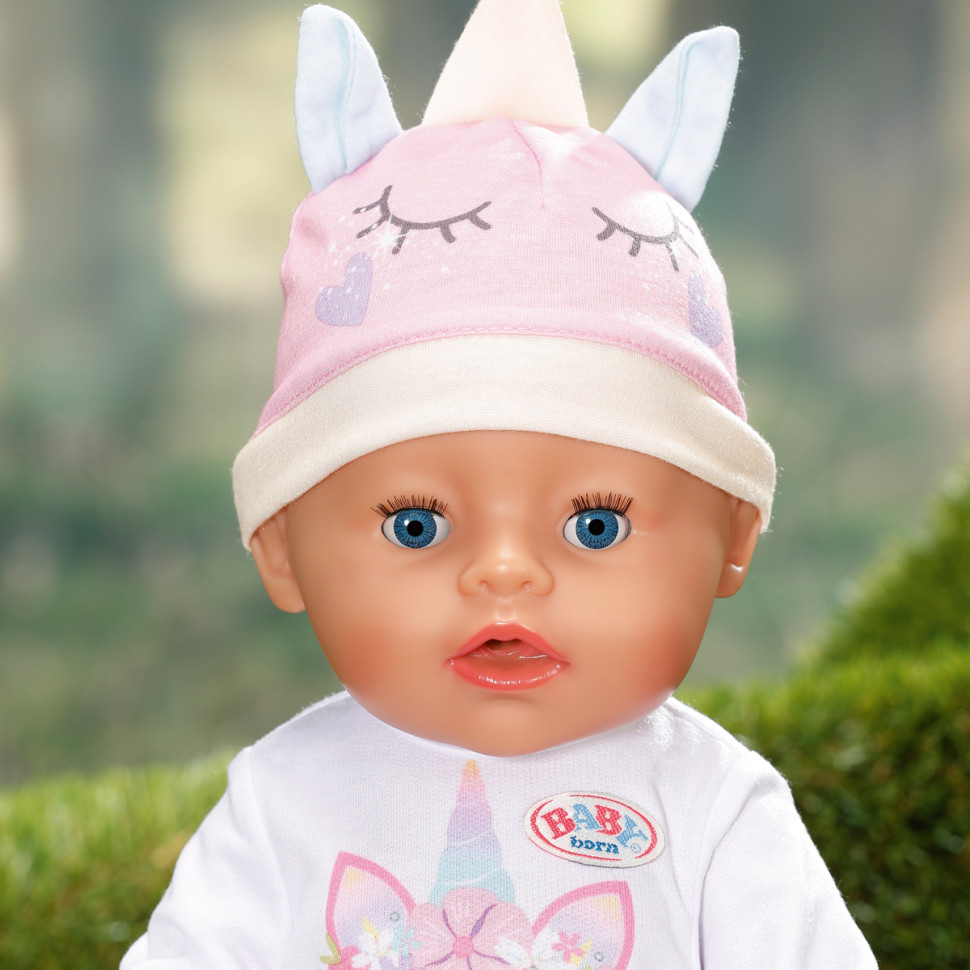 Дитяча лялька-пупс Чудовий єдиноріг BABY born 836378, 43 см, з аксесуарами