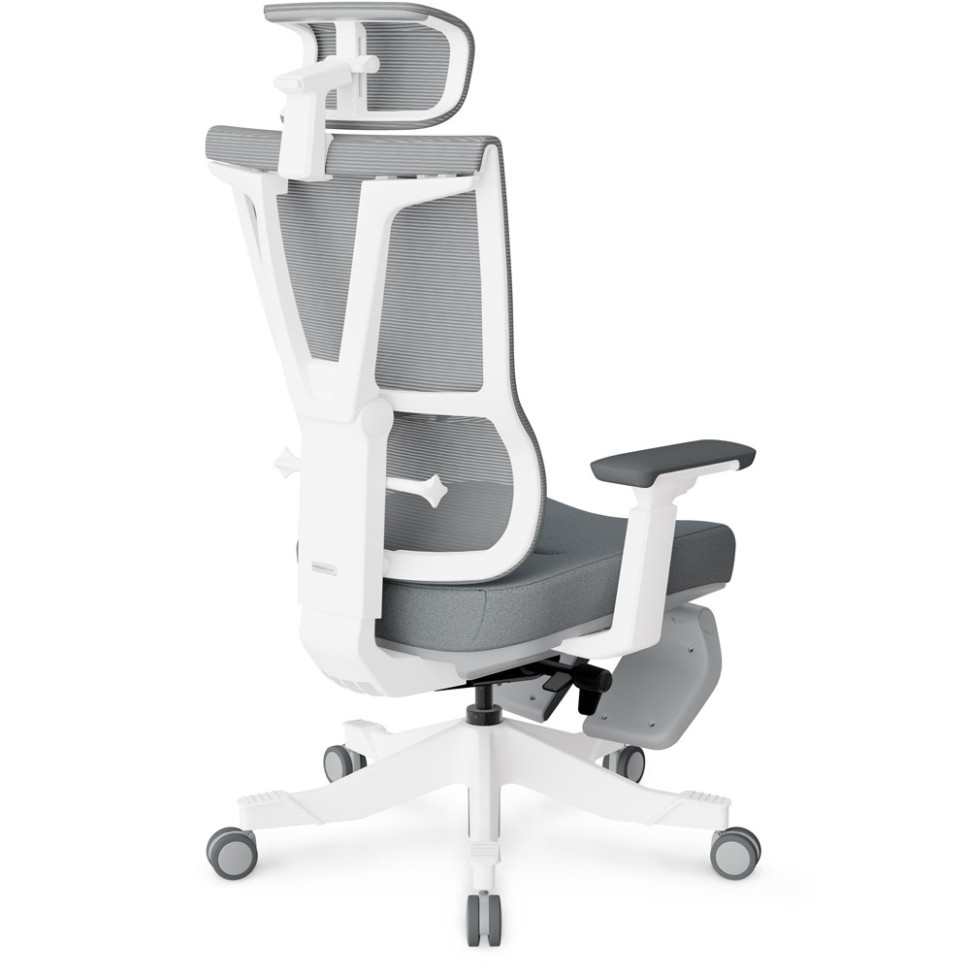 Дитяче крісло S6 Air Fabric Mealux HF-S6 F/ GW, Grey White