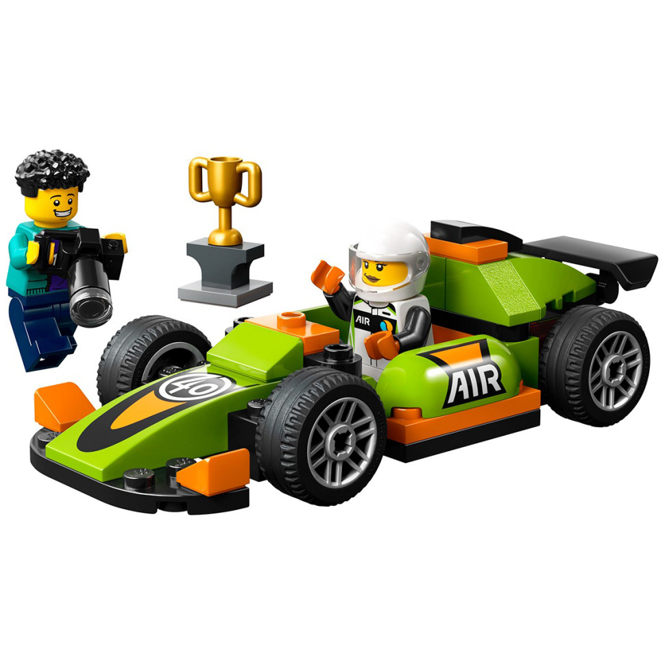 Конструктор Lego City Зелений автомобіль для перегонів 60399LG 56 деталей