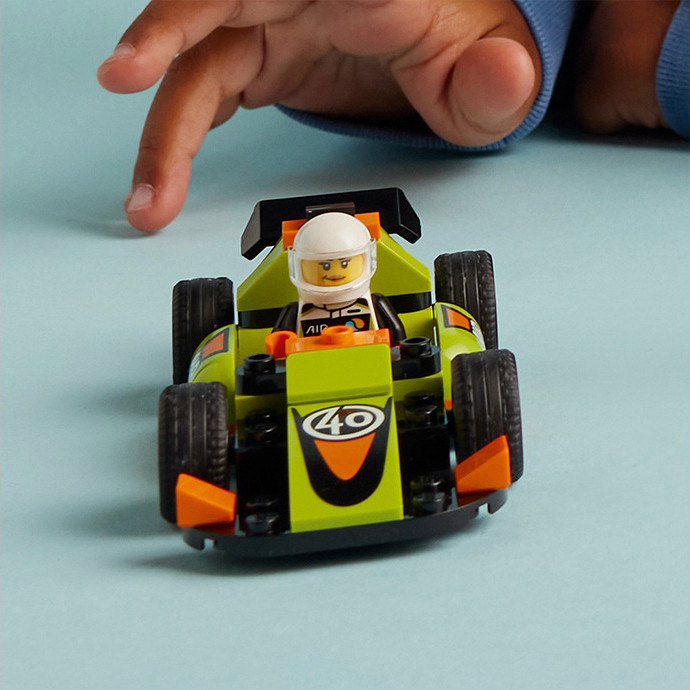 Конструктор Lego City Зелений автомобіль для перегонів 60399LG 56 деталей