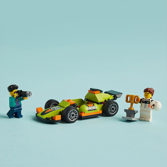 Конструктор Lego City Зелений автомобіль для перегонів 60399LG 56 деталей