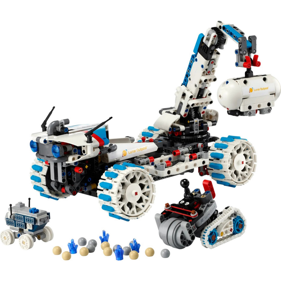 Конструктор Technic Місяцехід Lunar Outpost. Космічний корабель LEGO 42211, 1082 деталі