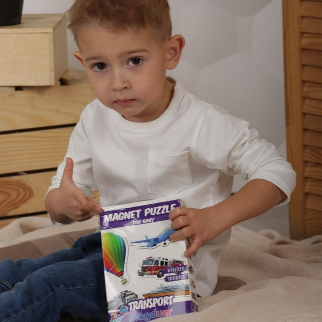 Набір магнітів Baby puzzle 
