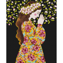 Картина по номерам "Вера" ©olena.papka Идейка KHO2606, 40х50 см