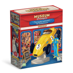 Детский виммельпазл "Музей транспорта" DoDo Toys 300640, 150 элементов Детский виммельпазл "Музей транспорта" DoDo Toys 300640, 150 элементов