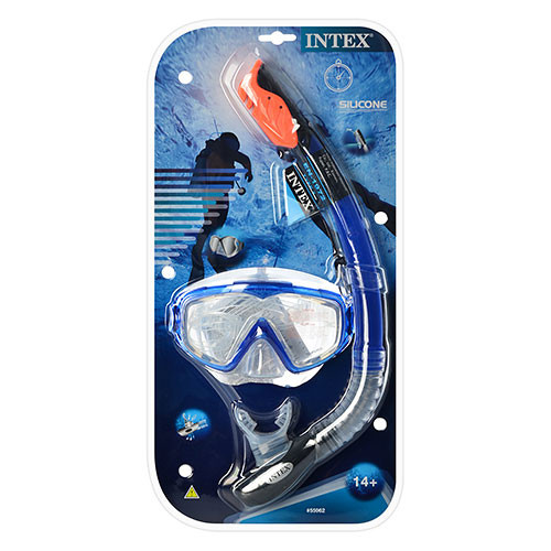 Набір для плавання професійний Intex 55962 маска, трубка