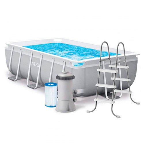 Бассейн каркасный Intex 26784, 300х175х80 см, 3539 л, фильтр-насос, лестница