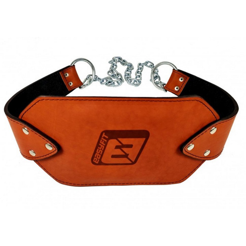 Пояс для отягощений EasyFit EF-DBC-200 (кожа) до 200 кг