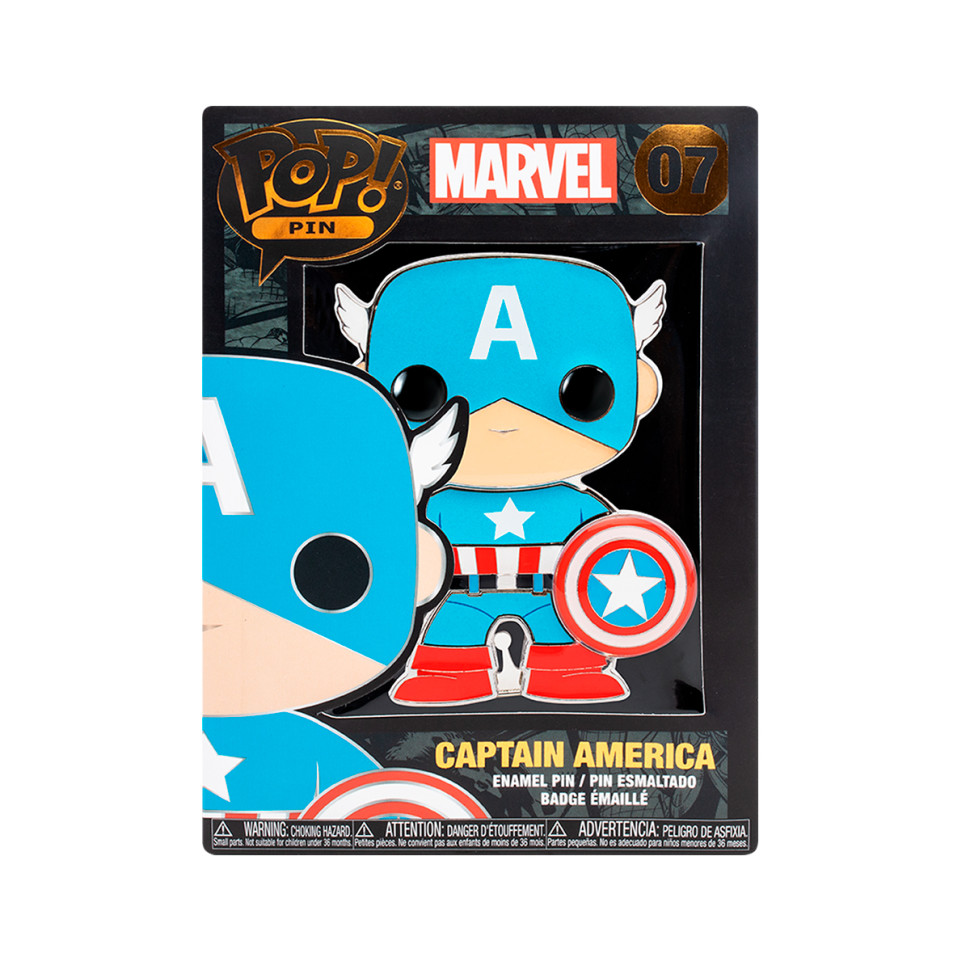 Пин FUNKO POP серии «Marvel» – Капитан Америка MVPP0008
