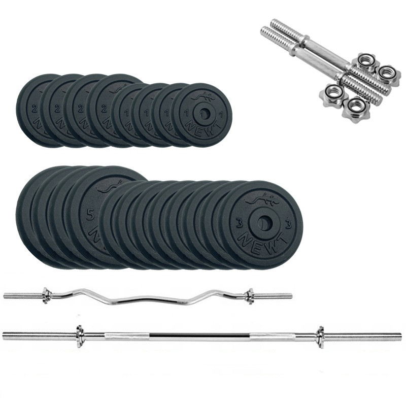Набор штанг + гантели металлические Gym Set-HW Home Newt NE-M-HW-SET-67, 72 кг
