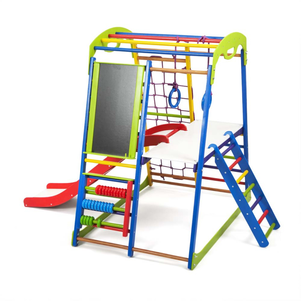 Дитячий спортивний комплекс SportBaby SportWood Plus 3 для дому