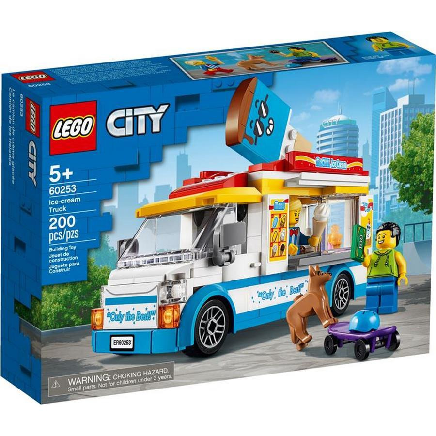 Конструктор LEGO City Грузовик мороженщика 60253