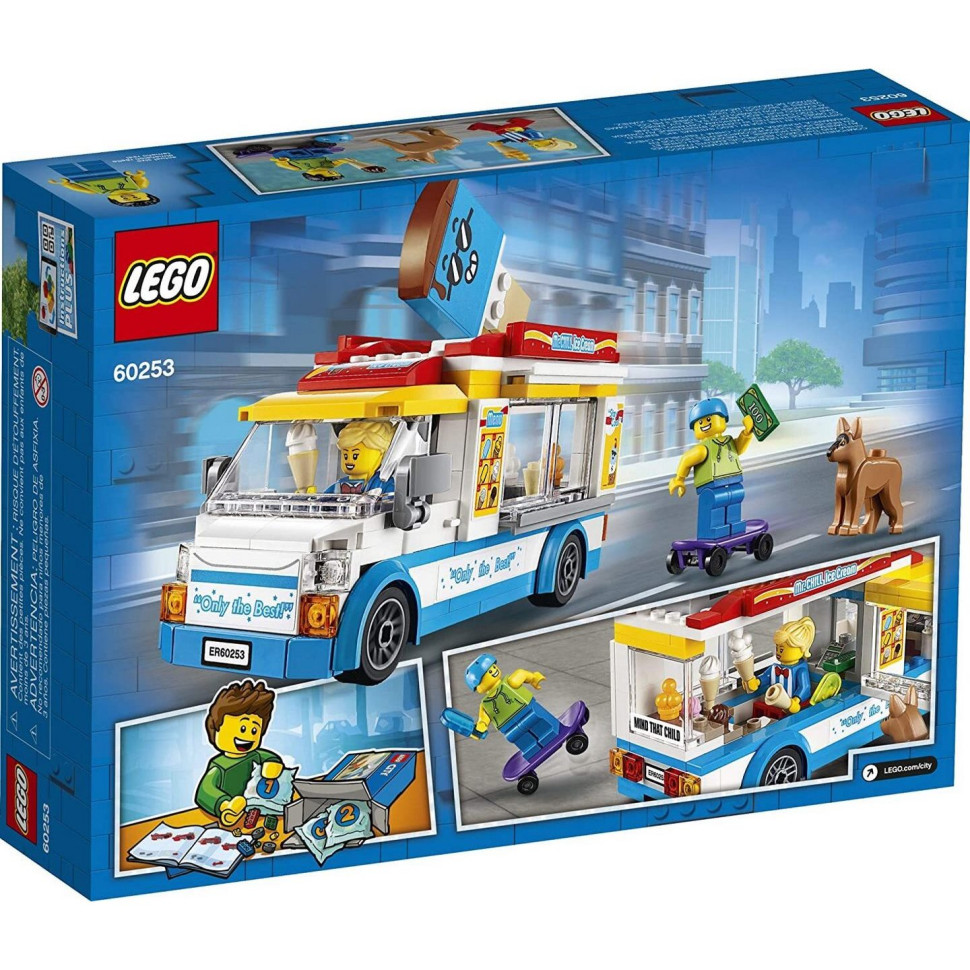 Конструктор LEGO City Грузовик мороженщика 60253
