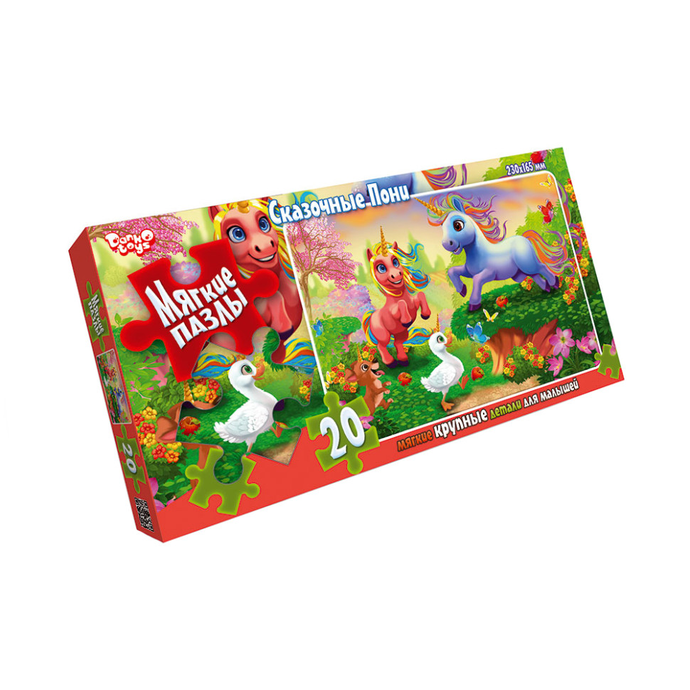 Пазлы мягкие 