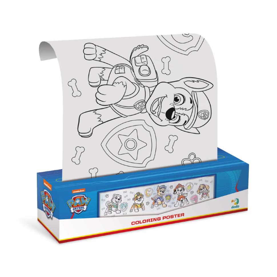 Розмальовка дитяча Paw Patrol Друзі DoDo Toys 200192, 70х16 см