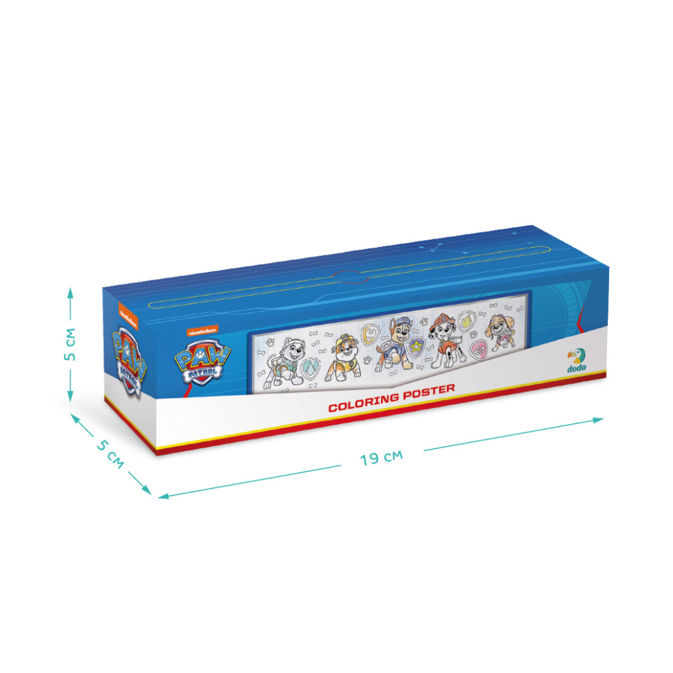 Розмальовка дитяча Paw Patrol Друзі DoDo Toys 200192, 70х16 см