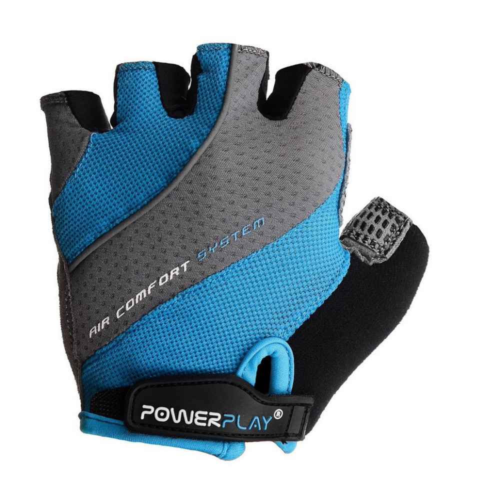 Велоперчатки PowerPlay 5023B_XS_Blue_Lady, XS