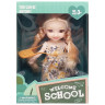 Детская кукла "Welcome School" Bambi YL605-7/9/10 с сумочкой