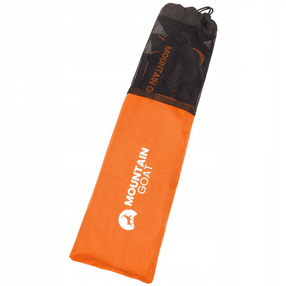 Треккинговые палки Goat Pro+ Mountain MG0008, 43-130 см, Black/Orange