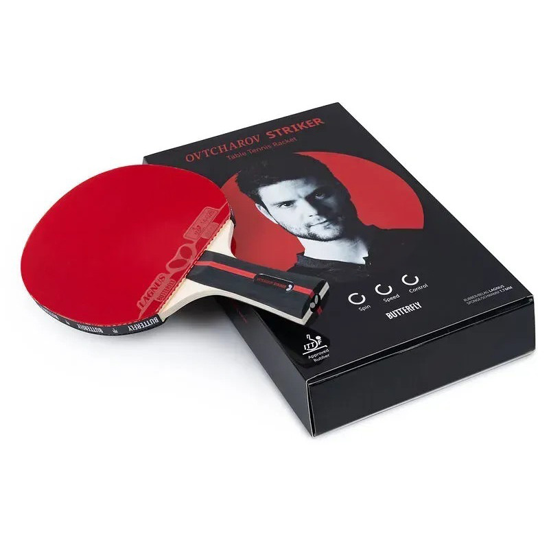 Ракетка для настільного тенісу Ovtcharov Striker FL Butterfly 931839