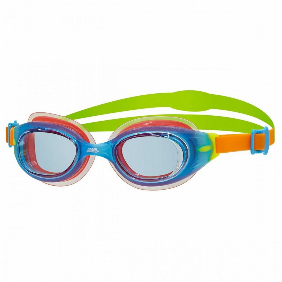 Окуляри для плавання дитячі Little Sonic Air Zoggs 461418.PKGNTPU, рожево-зелений