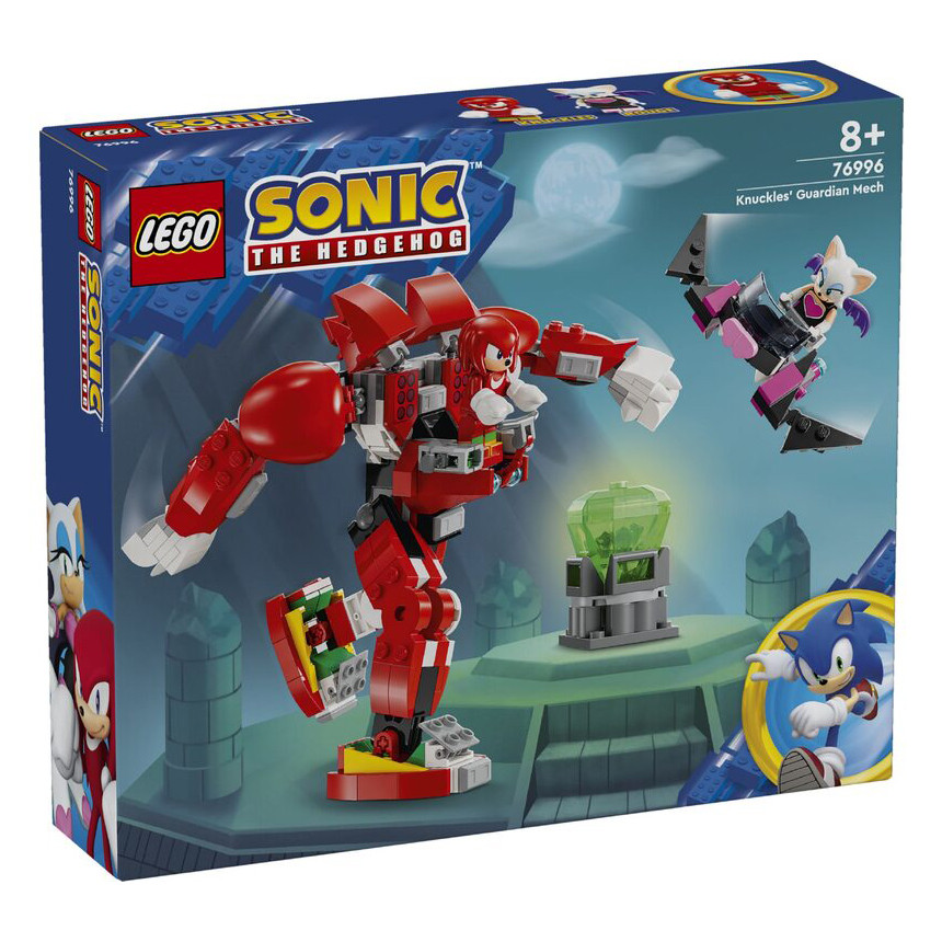 Конструктор LEGO Sonic the Hedgehog Вартовий робот Єхидни Наклз 76996, 276 деталей