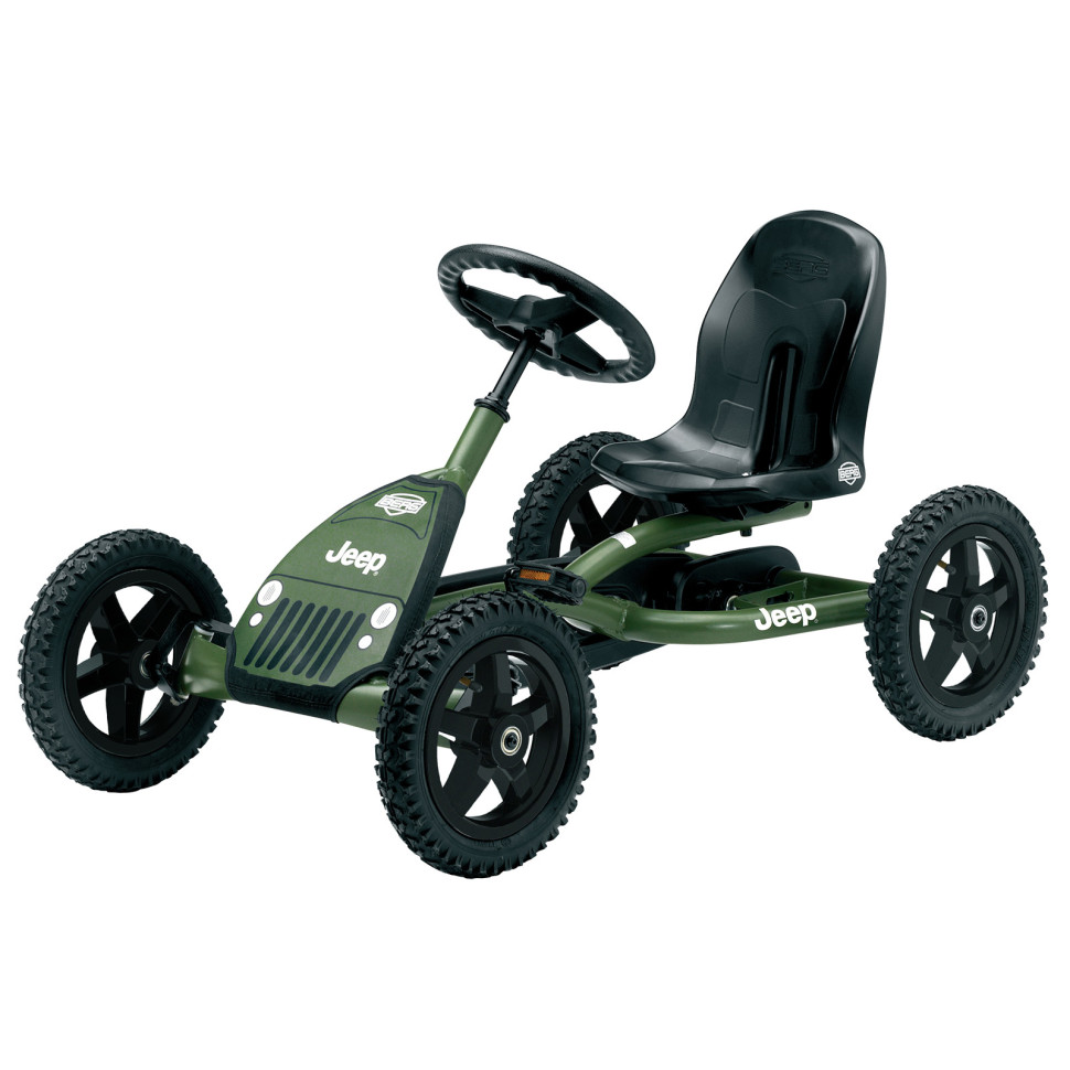 Веломобиль детский BERG 24.21.34.01 Jeep Junior до 70 кг, металл
