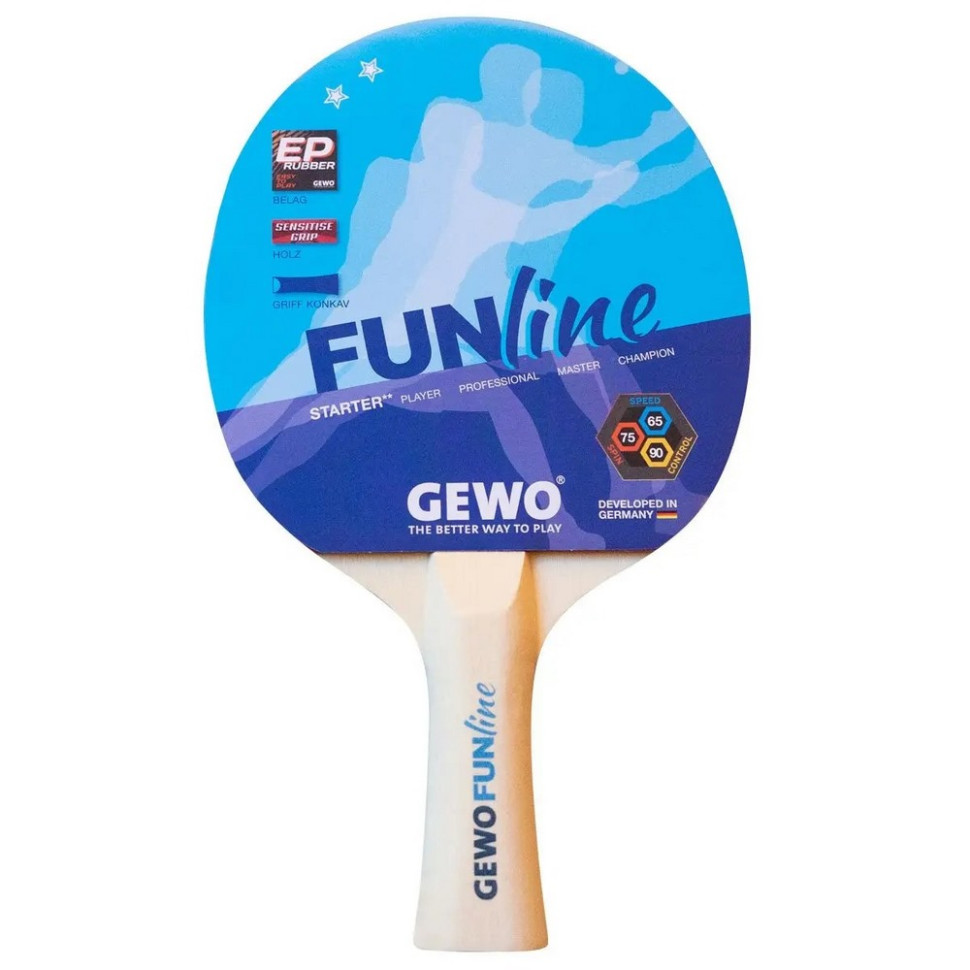 Ракетка для настільного тенісу Fun FL Gewo 931050 (96950000)
