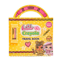 Дитяча книжка для творчості "Мандрівниця" Crayola 35081