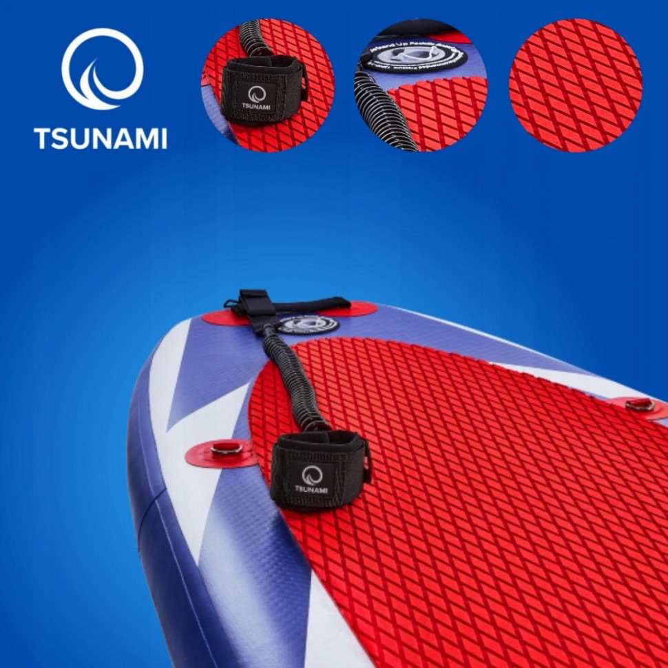 Надувная SUP доска Tsunami T07 с веслом Bolt 320 см