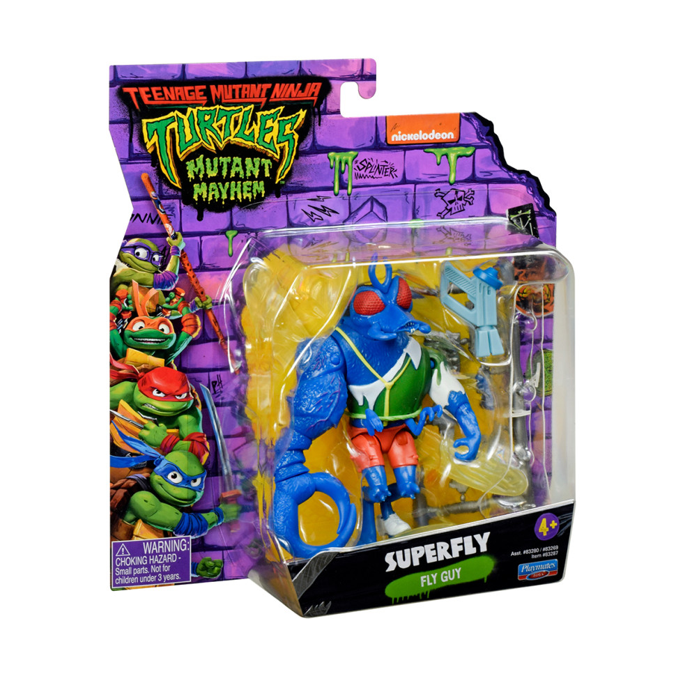 Игровая фигурка СУПЕРФЛАЙ TMNT 83287 серии «Черепашки-Ниндзя MOVIE III» 