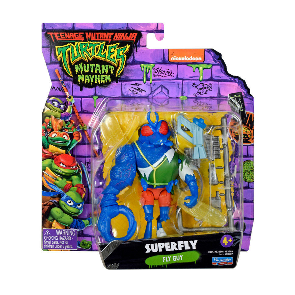 Игровая фигурка СУПЕРФЛАЙ TMNT 83287 серии «Черепашки-Ниндзя MOVIE III» 