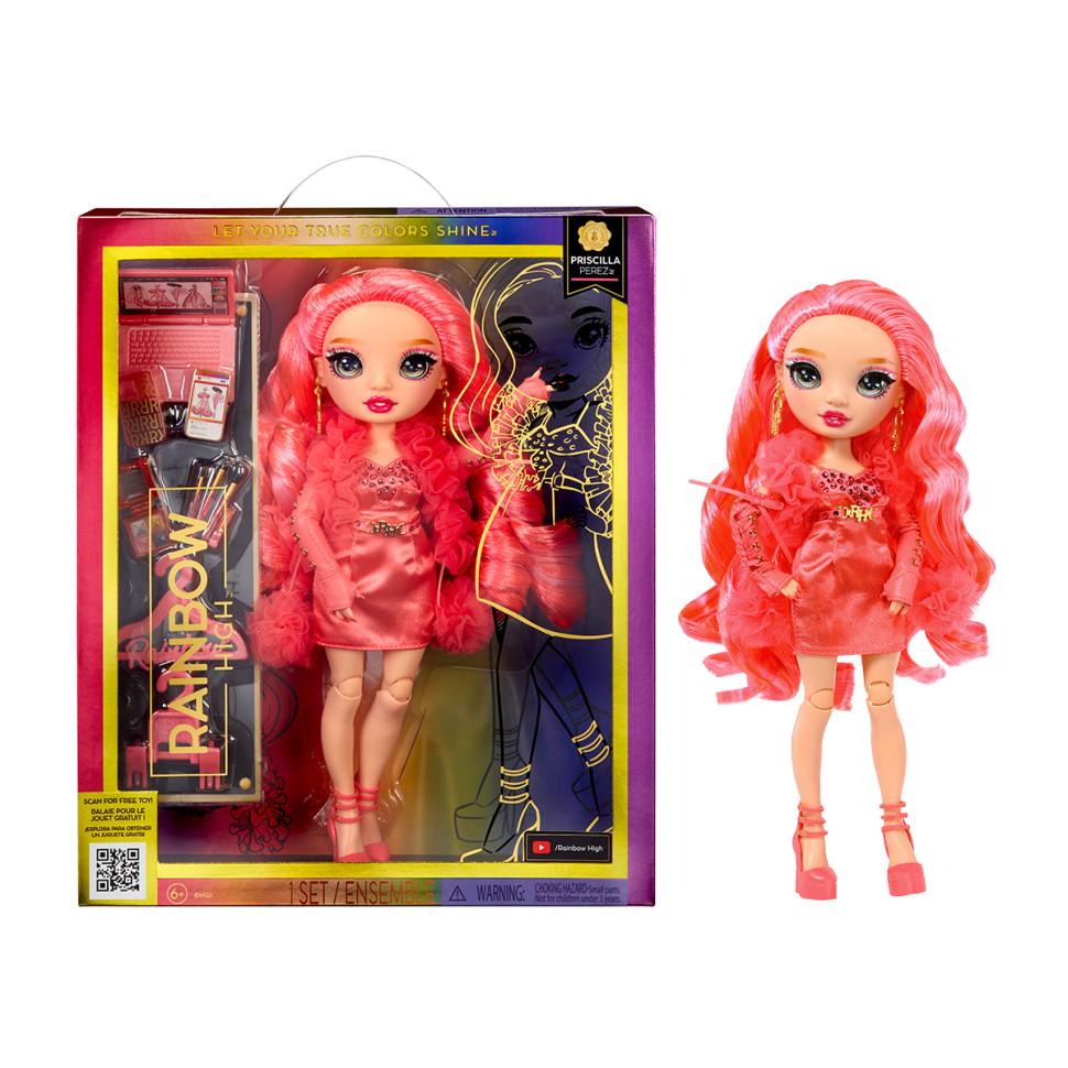 Детская кукла RAINBOW HIGH S23 583110 ПРИСЦИЛЛА ПЕРЕЗ 