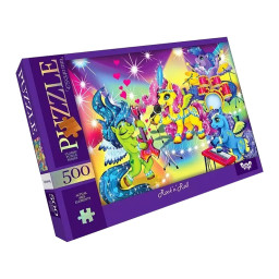 Пазл класичний "Поні" Danko Toys C500-13-10, 500 елементів