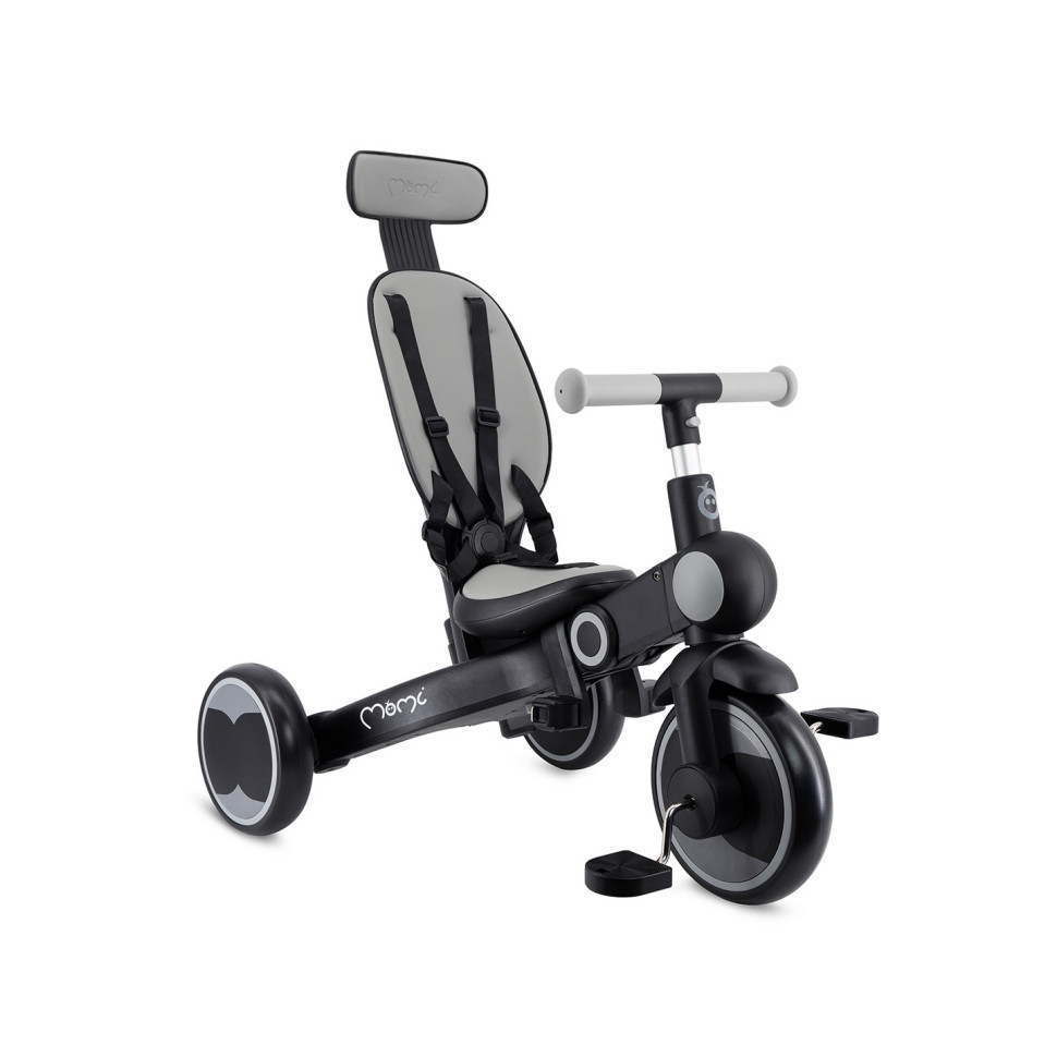 Дитячий триколісний велосипед 4 в 1 SOLIVIA MoMi ROTR00017 grey
