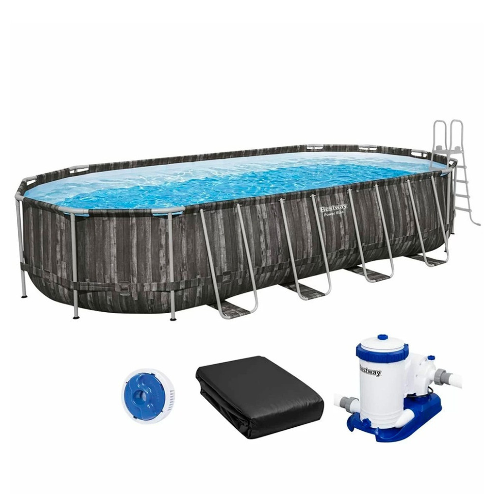 Бассейн каркасный Bestway 561ES 732х366х132 см, 28068 л