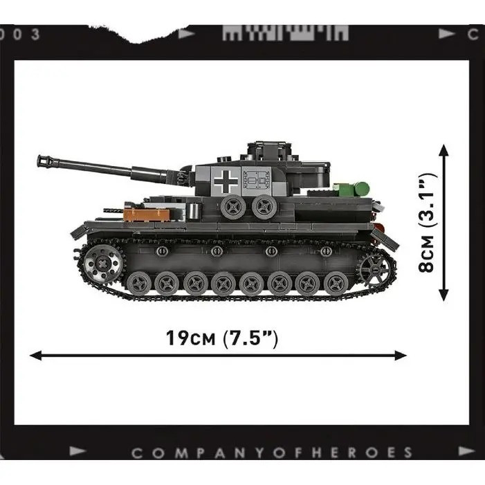 Конструктор Танк Panzer IV 