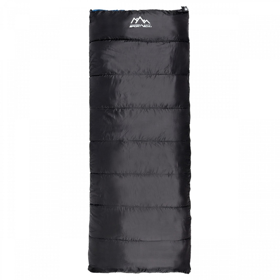 Спальный мешок (спальник) одеяло SportVida SV-CC0069 Black/Grey