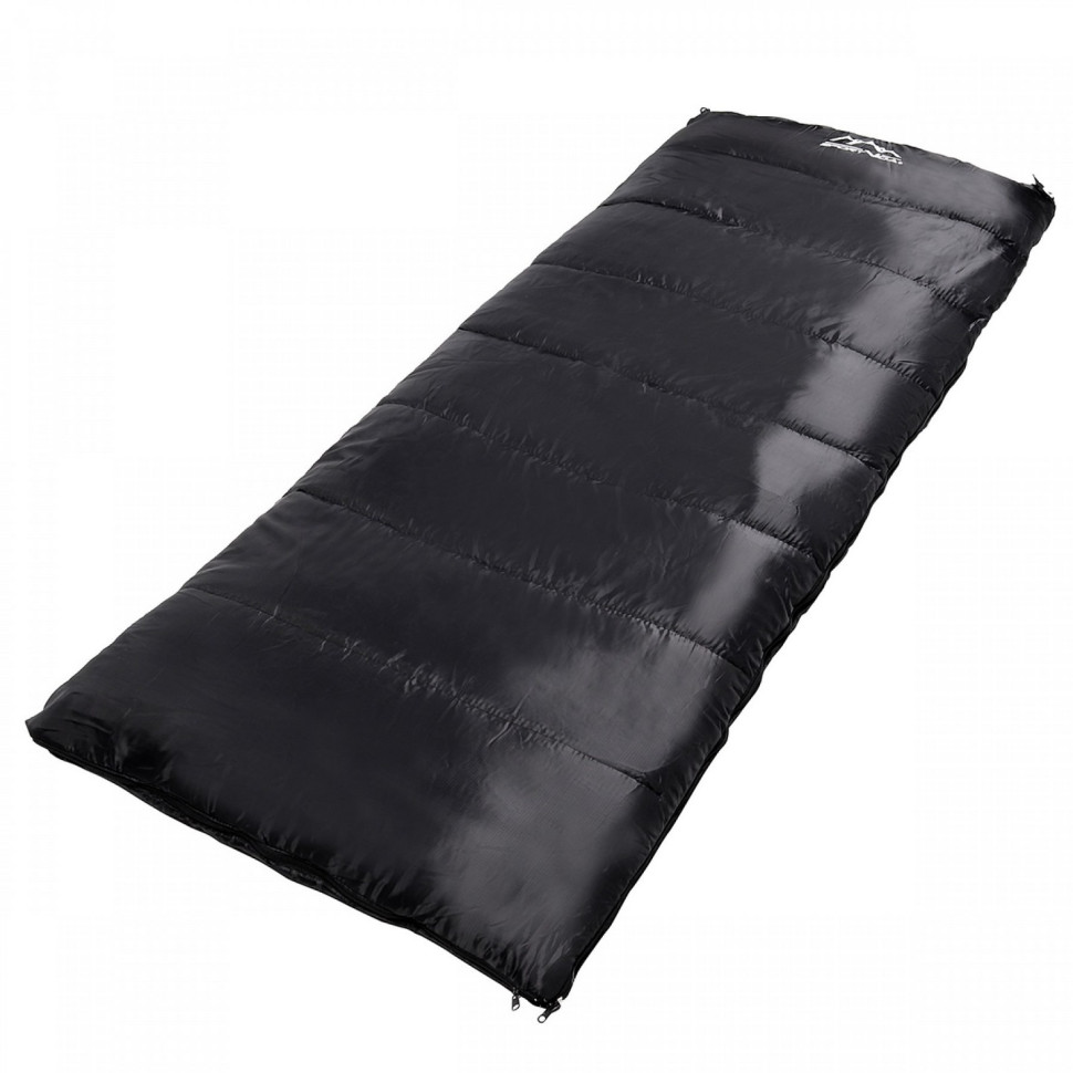Спальный мешок (спальник) одеяло SportVida SV-CC0069 Black/Grey