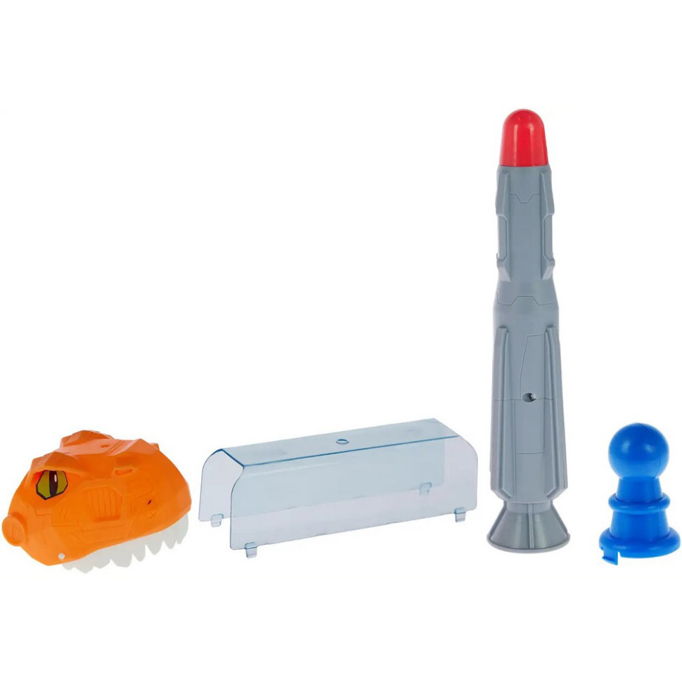 Ігровий набір Автотрек-ракета Dino ZIPP Toys 5508A, електричний 6 машинок