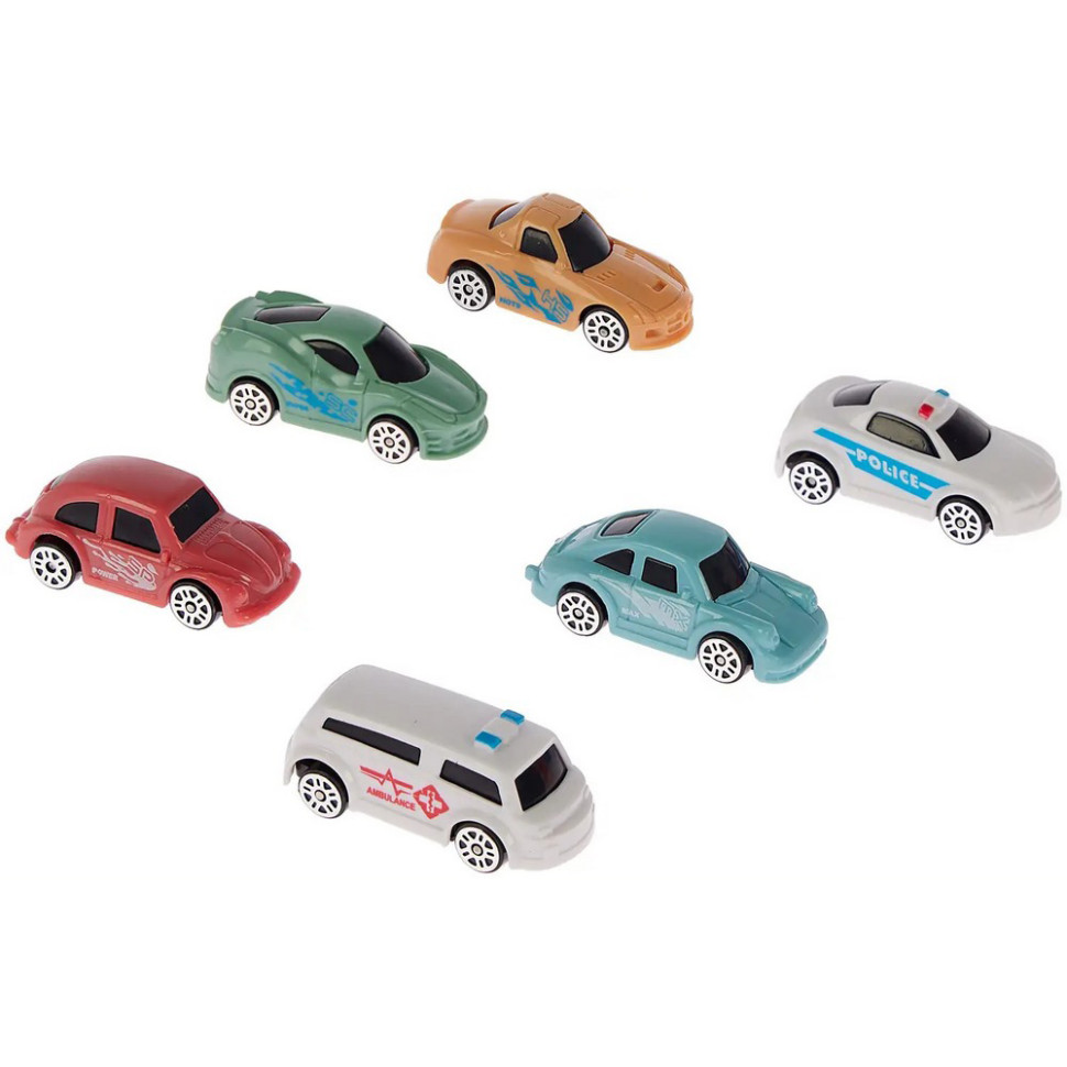 Ігровий набір Автотрек-ракета Dino ZIPP Toys 5508A, електричний 6 машинок