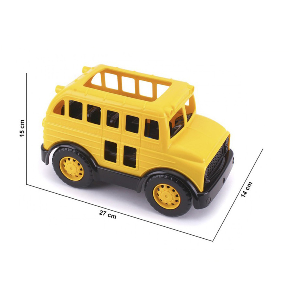 Дитячий іграшковий Автобус ТехноК 7136TXK, жовтий